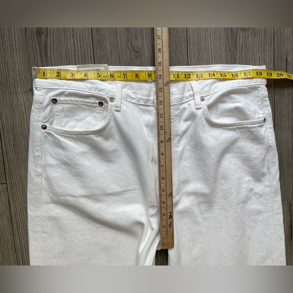 NWT AGOLDE Fran Low Slung Straight Jeans in Milkshake Size‎ 31 - Picture 10 of 14